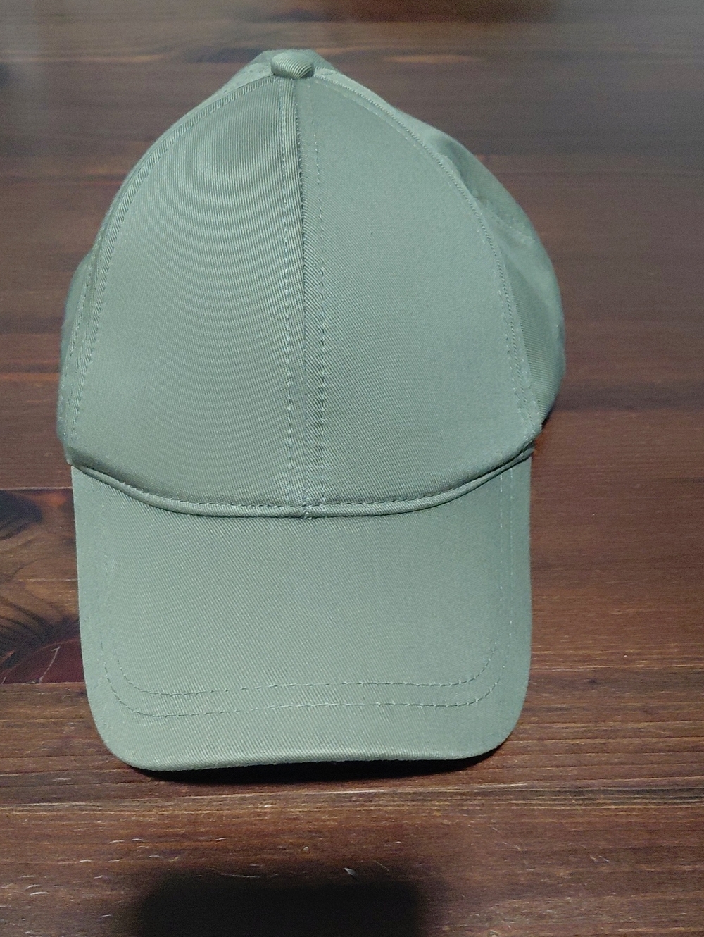 Zara Men's Olive Green Baseball Cap